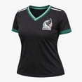 thumbnail image 3 of Playera Deportiva para Mujer FMF Selección Mexicana Mundial 2026 Cuello V Color Negro Talla M, 3 of 4