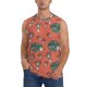 thumbnail image 1 of Balery Hedgehog Mushroom Camisetas sin mangas para hombre, absorbe la humedad y protege contra el mal olor.-X-Large, 1 of 7