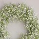 thumbnail image 2 of Guirnalda de puerta delantera de Gypsophila, guirnalda simulada de 40cm para decoración del hogar de fiesta de boda, 2 of 4