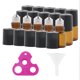 thumbnail image 1 of Vogacara 15/50/100 Uds 1/2/3/10ml botella de aceite esencial botellas recargables caja de líquido contenedor portátil tarros de plástico estuche de masajeadores 2ml 15Caja Vogacara CE014532-04, 1 of 1