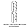thumbnail image 4 of Mainstays Vertical Organizer, White, 4 of 6