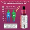 thumbnail image 3 of Tropical Oasis Ultra Max B12 Drops, Liquid Vitamin Supplement with Methylcobalamin for Energy Boost, Metabolic Support, Brain & Heart Health, Strawberry, 4 fl oz, 60 Servings, 3 of 7