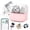 Pink, variant on Phomemo A022 Pocket Label Maker, Mini Sticker Printer, Bluetooth Thermal Photo Picture Printer for Notes, Gifts, Journals, Planners, Scrapbooking, and Creative Projects(White)