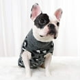 thumbnail image 4 of Leopard Pattern Pet Pullover Soft Knitted Sweater for Halloween Dress-Up – Stylish Texture, 4 of 8