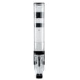 thumbnail image 5 of Met Lux 3 Gal Black Plastic Wall Mount Cereal Dispenser - 26 1/2" x 13 3/4" x 4" - 1 count box, 5 of 11