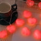 thumbnail image 4 of Decoraciones para el día de San Valentín, adornos para el día de San Valentín, regalos para el día de San Valentín, luces LED de tela con forma de corazón de melocotón, luces decorativas para habitaci, 4 of 6