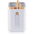 thumbnail image 1 of Caja de cigarrillos con encendedor Caja de cigarrillos 20 piezas Cigarrillos regulares King Size Encendedores USB 2 en 1 Encendedor eléctrico recargable sin llama a prueba de viento oso de fresa Electrónica, 1 of 6