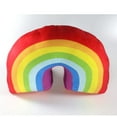 thumbnail image 5 of Almohada de arcoíris de 35cm para niñas y niños, cojín decorativo para cama, relleno en forma de arco, sofá de felpa, almohada, 5 of 5