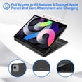 thumbnail image 4 of Funda con teclado ProCase para iPad Air 6th 11 pulgadas 2024/Air 5th/4th 10.9 2022 2020/ iPad Pro 11 2022 2021 2020 2018, 4 of 7