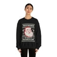 thumbnail image 3 of Santa's Naughty List Ugly Christmas Sweater, 3 of 9