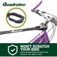 thumbnail image 4 of Quadratec Adjustable Bike Bar Adapter for Bike Rack - Bike Rack Accessories Bike Bar Bike Rack Crossbar Adapter Bike Rack Top Tube Adapter Bicycle Bar for Bike Rack - Adjust from 23.5 to 31.5 inches, 4 of 6