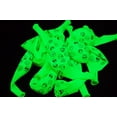thumbnail image 3 of DirectGlow 10ct Neon Yellow 11 inch UV Blacklight Reactive Latex Emoji Balloons, 3 of 5