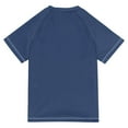 thumbnail image 6 of FORMRS Boys Rash Guard Short Sleeves Swim Shirt Quick Dry UPF 50+ Sun Protection, Sizes 3-12T, Modern Color Circle, 6 of 6