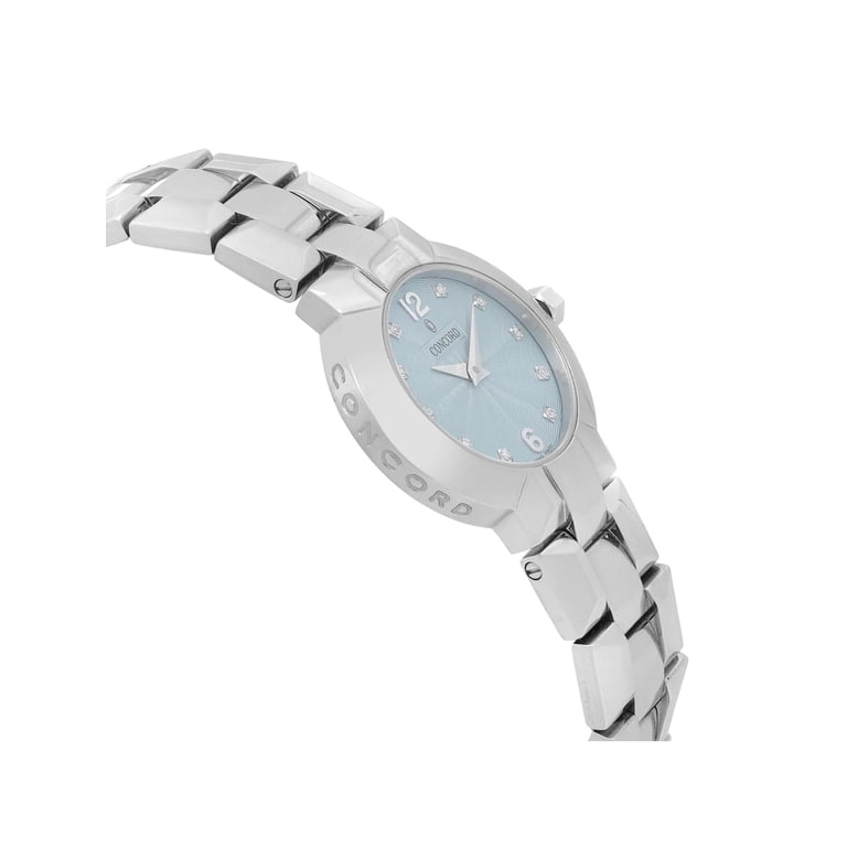 Concord La Scala Quartz Ladies Watch - 26mm, Steel, Diamond 