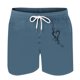 thumbnail image 3 of Mens Casual Pantalones Cortos en Forma de Corazón Impreso Cordón Bolsillo Playa, Poliéster Spandex para Primavera Verano Al Aire Libre Y Diario, 3 of 8