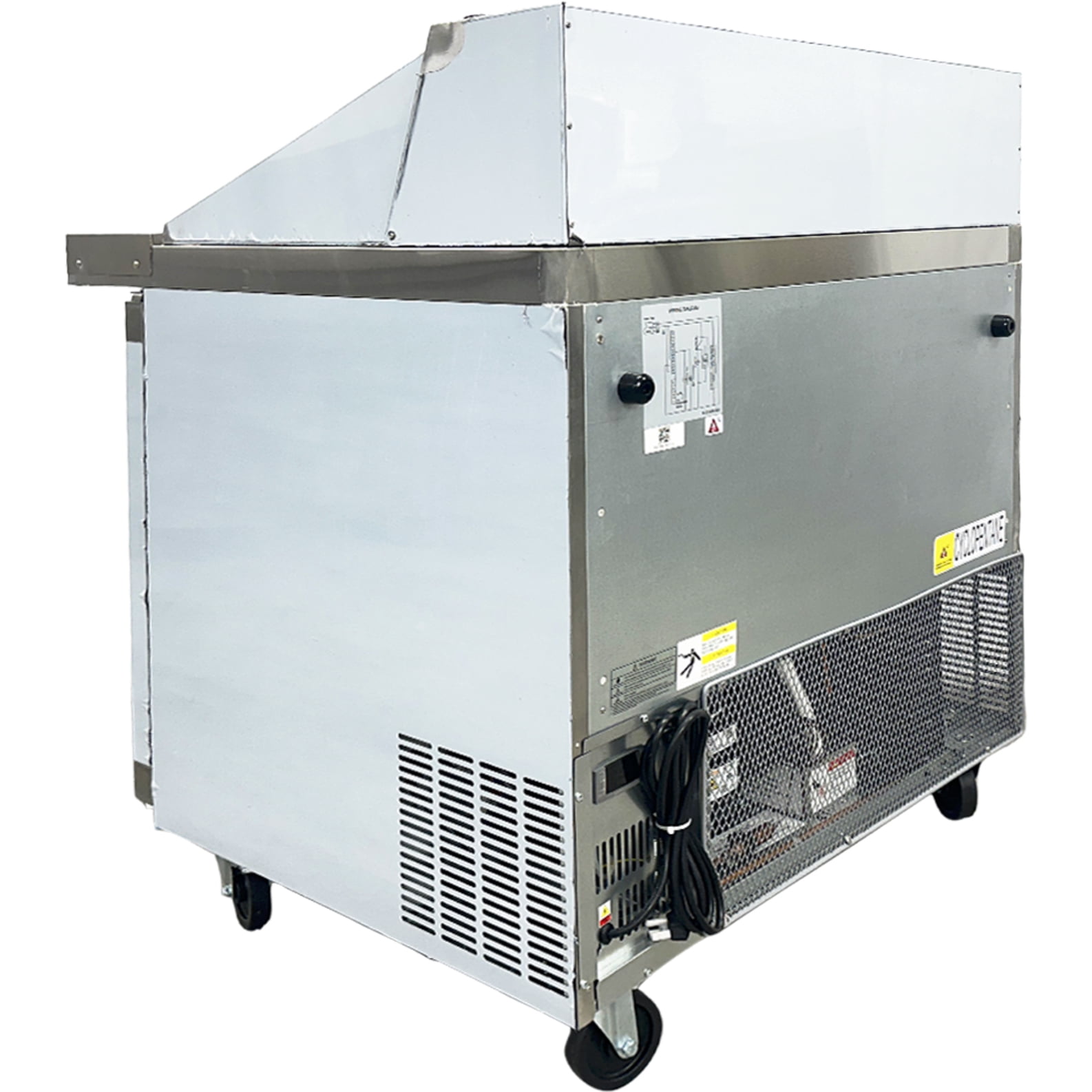 Mega 36" Commercial Sandwich Prep Table Refrigerator | NSF Certified | 33–40°F | R290, 9 Cu.Ft. with Cutting Board Refrigerator
