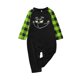 thumbnail image 2 of Conjuntos de pijamas navideños familiares a juego Grinch 2024, pijama de Grinch con parte superior y pantalones de pijama a cuadros, pijama de Grinch para niños y adultos para la familia, 6 Meses, 2 of 3