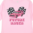 thumbnail image 4 of Inktastic Pink Future Racer Boys or Girls Long Sleeve Toddler T-Shirt, 4 of 5