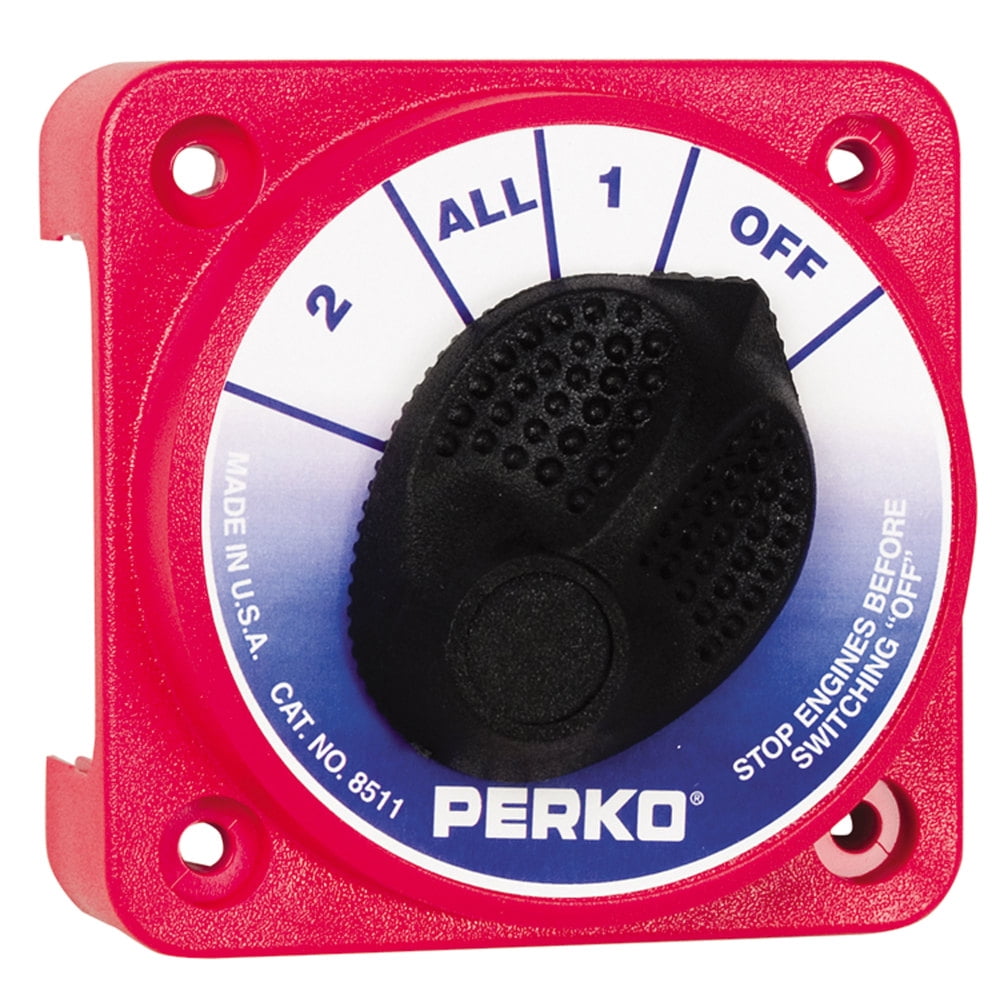 Perko 8511dp Compact Medium Duty Battery Selector Switch Walmart Com