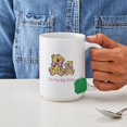 thumbnail image 4 of CafePress - Baby Bear I'm The Big Sister Large Mug - 15 oz Ceramic Large White Novelty Mug, 4 of 6