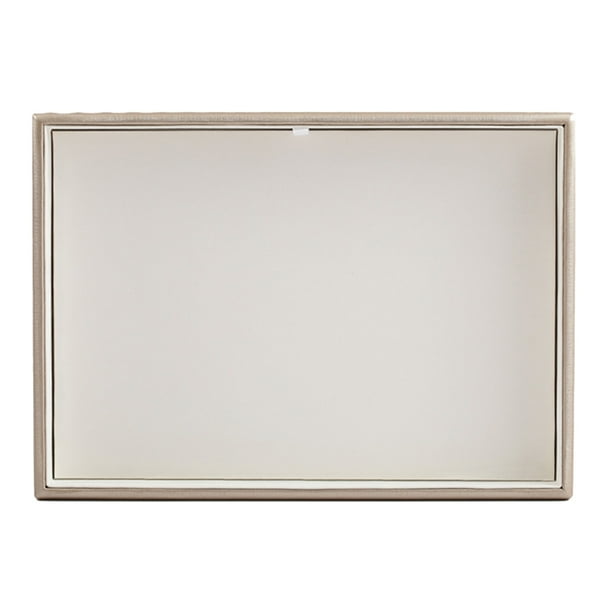 Organizador de Pendientes , Exhibidor de Joyas con Tapa Hecho de Cuero Y Velet Suave - de collar SM SunniMix Organizador de bandejas de joyas