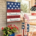 thumbnail image 5 of SLYNSHome 4th of July Patriotic Garden Flag,Double Sided Independence Day American Flag Stars & Stripes Garden Flags Memorial Day Yard Flags for Outside Lawn Porch Decor, 5 of 7