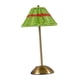thumbnail image 2 of Lámpara de mesa inalámbrica LED con control táctil, pantalla de ratán retro, recargable, de noche Verde, 2 of 9