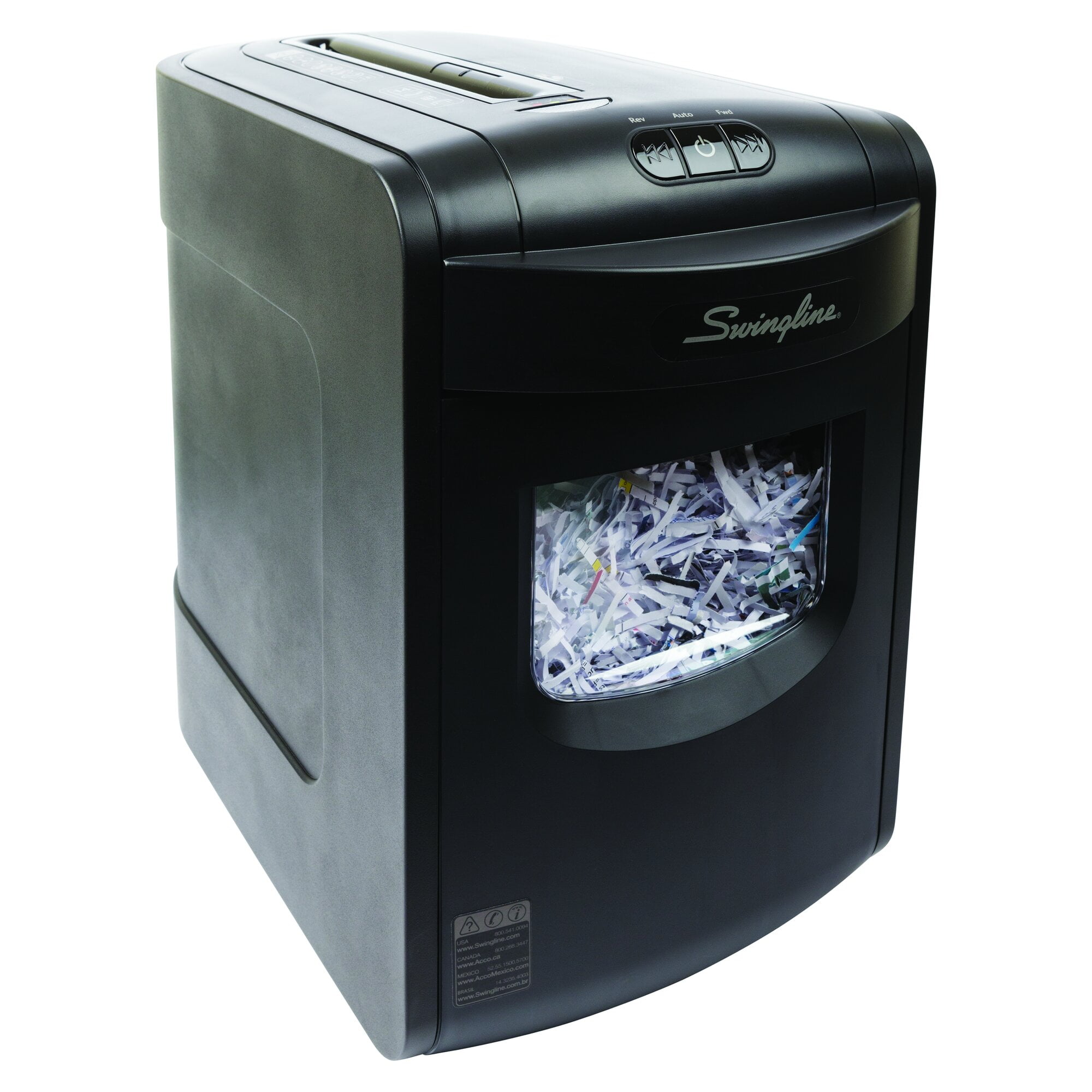 Swingline GBC Paper Shredder Jam Free 14 Sheet Super CrossCut EX1406