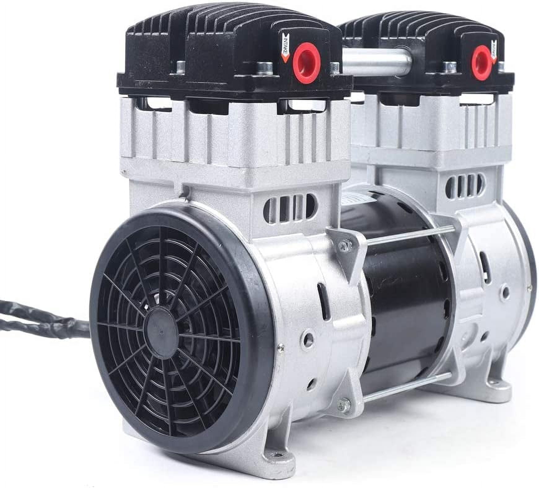 Miumaeov Oilless Diaphragm Vacuum Pump 7CFM Oil Free Mute Vacuum Pump 110V 1100W