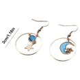 thumbnail image 3 of sweethay 1 par de pendientes para mujer, diseño asimétrico, joyería para niñas, pendientes multifuncionales para regalo de cumpleaños, Ropa, zapatos y accesorios Miscelánea Tipo B, 3 of 6