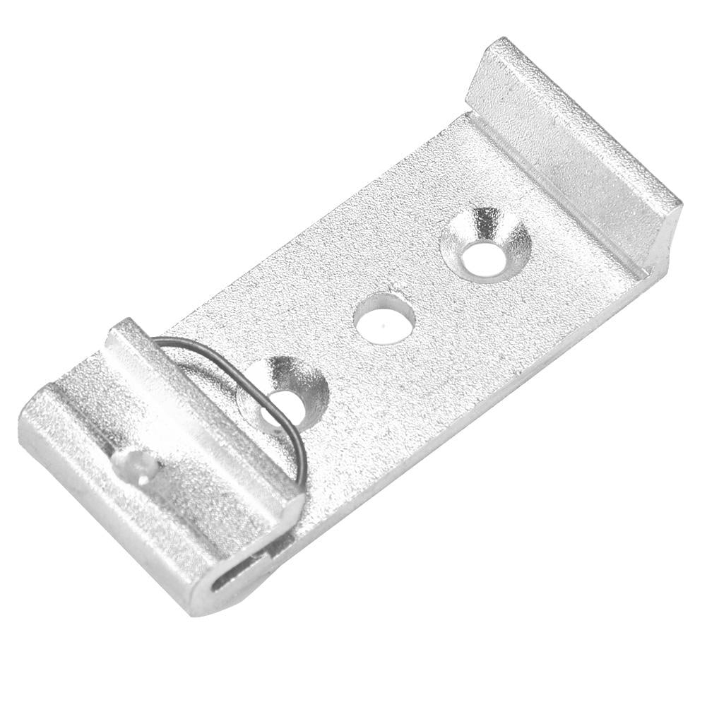 #8 35mm Aluminum Din Rail Fixed Screw Clamp Fasten Clip for Relay Mounting 