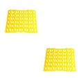 thumbnail image 1 of mmirethe Farm Egg Container Long Distance Transport Egg Holder Plastic Breathable Yellow 29x29x5cm 2Set, 1 of 6