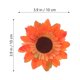 thumbnail image 3 of EeaseMX 7 piezas de decoración navideña de girasoles de simulación, adornos de girasoles vívidos, 3 of 7