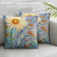 thumbnail image 3 of Creowell  Sunflower Throw Pillows Covers, Decorative Farmhouse Pillowcase Floral Cushion Covers for Sofa Couch Patio Home Decoration, 3 of 5