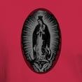 thumbnail image 3 of CafePress - Virgin Of Guadalupe Gray Dark T Shirt - Men's Classic Graphic Cotton T-Shirt, 3 of 4