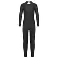 thumbnail image 3 of YUUMIN Leotard for Girls Gymnastics Full Body Unitard Long Sleeve Dance Jumpsuit Catsuit One Piece Bodysuit Black 12, 3 of 6