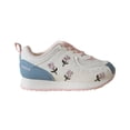 thumbnail image 2 of bebe Girls Toddler Sneaker with Flower Embroidery, 2 of 7