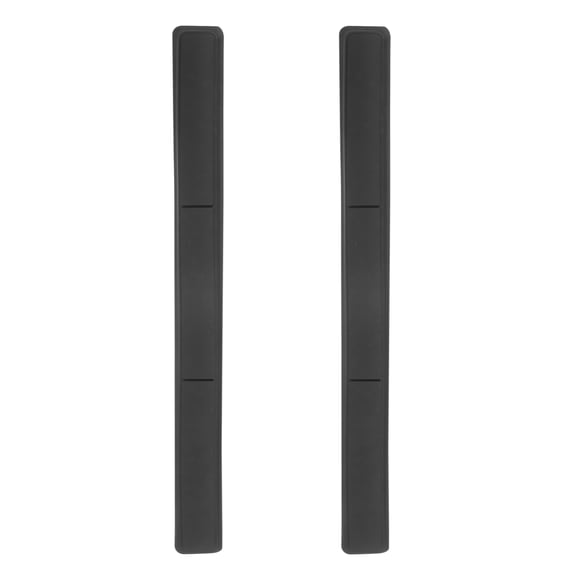 2Pcs Car Door Edge Guards Protectors Side Doors Edge Trim Strip Black