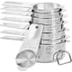 thumbnail image 1 of Dotinghux Juego De Tazas Medidoras De Acero Inoxidable De 8 Piezas Taza Medidora De Cocina Para Cocinar Y Hornear, 1 of 5
