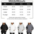 thumbnail image 5 of Womens Oversized Sweatshirts Pullover Hoodies Fleece Sweaters, 5 of 5