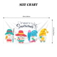 thumbnail image 2 of Bingfone Gnomes Summer Oversized 27.7x55 Inches Beach Towel, Super Absorbent Soft Plush Pool Towel, Bath Towel for Travel Sports Pool Swimming Bath Camping Yoga Girls Women Adults, 2 of 6