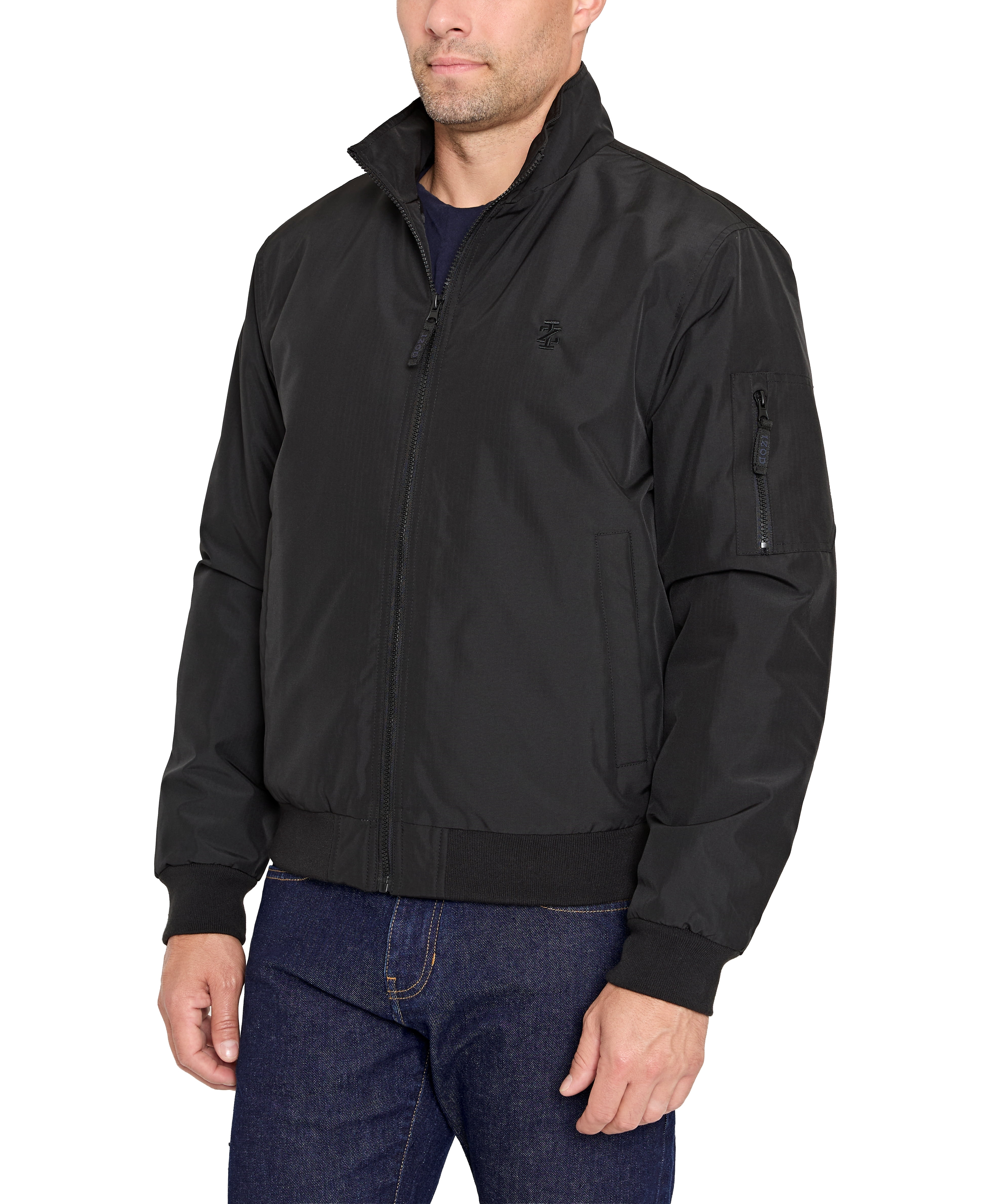 IZOD Men's & Big Men's Tech Rain Jacket, Up to Size 2XL