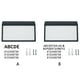 thumbnail image 3 of Bewildely 6000K Números de casa Luz de pared solar Lámpara iluminada Placa de puerta impermeable Herramienta de iluminación para patio de casa al aire Iluminación y accesorios Tipo 2 Bewildely HA072948-02, 3 of 6