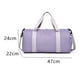 thumbnail image 2 of Bolsa de gimnasio, bolsa de lona sencilla de moda, bolsa de lona pequeña para mujer, bolsa de viaje, bolsa deportiva, bolsas de fin de semana, 2 of 5