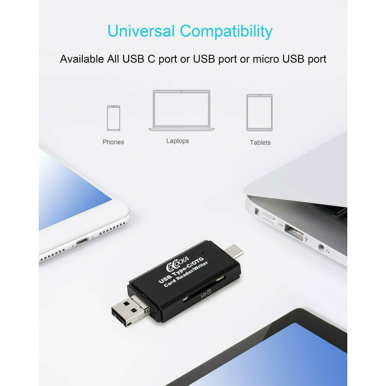 Lenovo Micro SD Memory Card 32GB TF U1 Smartphones USB-C Card Reader  Universal