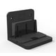 thumbnail image 4 of Estante organizador para caja de almacenamiento de enrutador inalámbrico de montaje en pared de 3,7 cm de ancho. Negro, 4 of 8