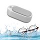 thumbnail image 5 of Limpiador de joyas ultrasónico Limpieza profunda Gran capacidad 360 Limpieza de gafas de limpieza para cabezales de afeitado Relojes Gris blanco Baoblaze Limpiador ultrasónico, 5 of 6