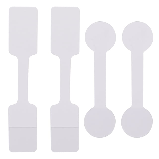 WRISTBIQUE 200Ud Etiquetas Para Precio De Anillos Con Cuadrada Para Inventario
