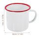 thumbnail image 3 of 2pcs esmaltado taza de agua de esmalte taza de café al aire libre taza de tazas de jugo suministros para el hogar, 3 of 5