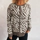 thumbnail image 1 of Ailaofu Women's Zip Up Hooded Cardigan Sweater Knitted Drop Shoulder Fall Hoodies Outerwear, 1 of 5